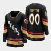 women golden knights custom black 2022 special edition 2.0 breakaway retro jersey