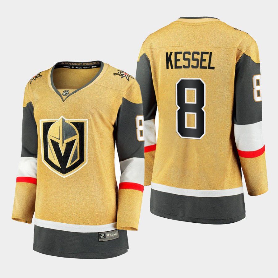 women golden knights phil kessel gold alternate breakaway player jersey