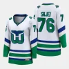 women hurricanes brady skjei white whalers premier breakaway jersey