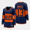 women islanders mathew barzal navy 2024 nhl stadium series breakaway player jersey