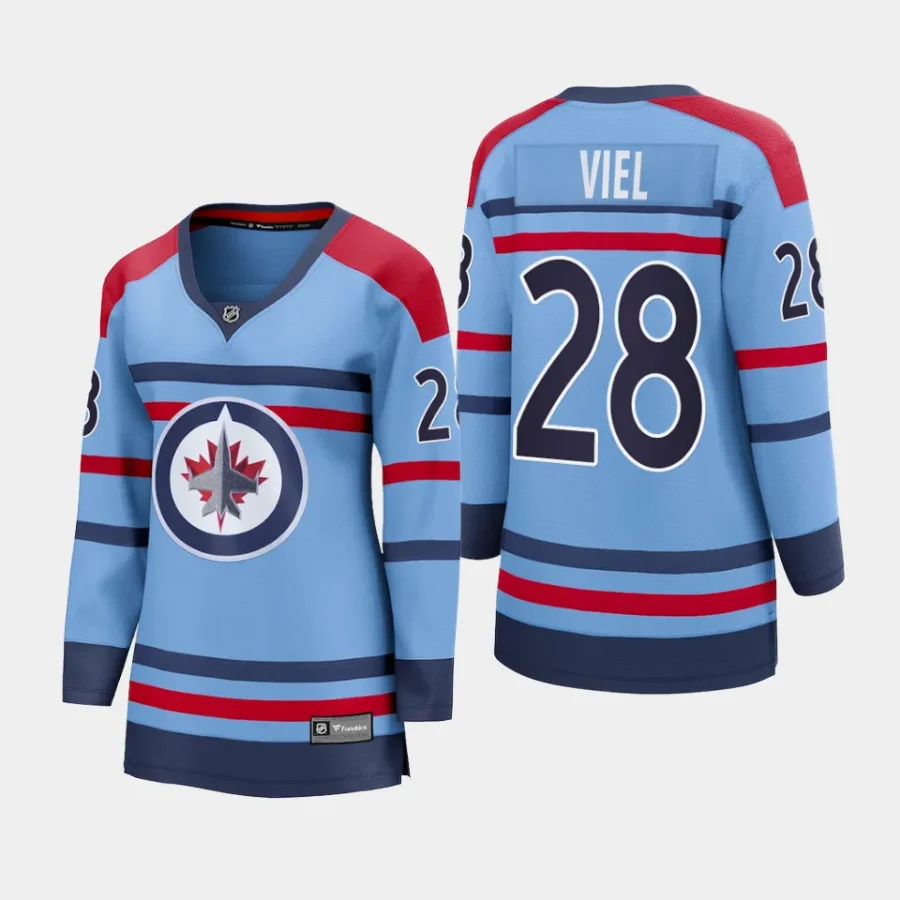 women jets jeffrey viel light blue 2023 24 rcaf centennial premier breakaway player jersey