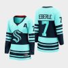 women kraken jordan eberle ice blue 2022 special edition 2.0 breakaway player retro jersey