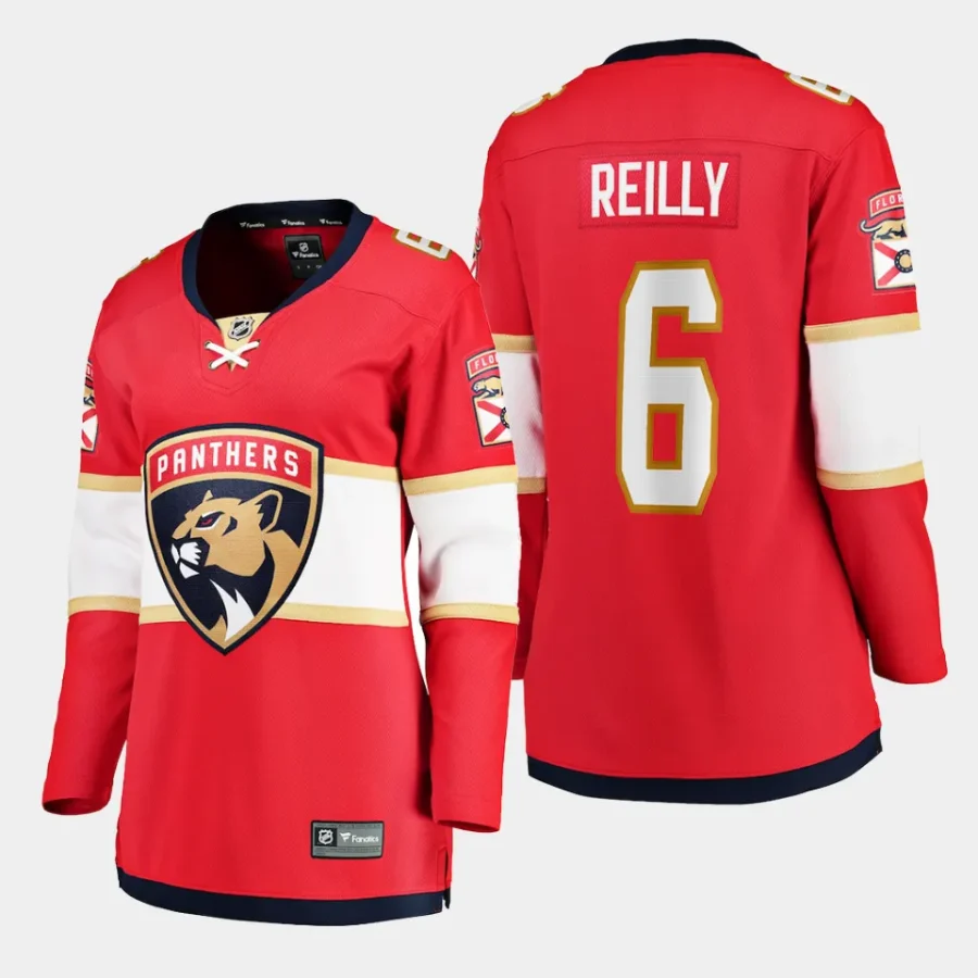 women panthers mike reilly red home breakaway player jersey