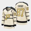 women penguins sidney crosby cream 2023 winter classic player jersey