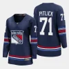 women rangers tyler pitlick navy 2023 24 alternate premier breakaway player jersey