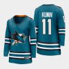 women sharks luke kunin teal 2022 23 home premier breakaway jersey