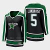 women stars nils lundkvist black 2022 special edition 2.0 breakaway player retro jersey