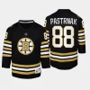 youth bruins david pastrnak black 2023 24 100th anniversary premier player jersey