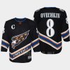 youth capitals alexander ovechkin black 2022 special edition 2.0 premier retro jersey