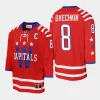 youth capitals alexander ovechkin red 2015 blue line mitchell ness jersey