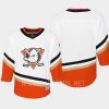 youth ducks blank white 2022 special edition 2.0 premier retro jersey