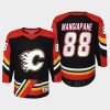 youth flames andrew mangiapane black 2022 special edition 2.0 replica retro jersey