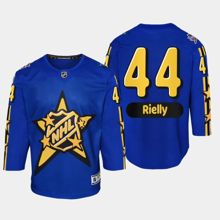 youth maple leafs morgan rielly blue 2024 nhl all star game premier jersey