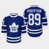 youth maple leafs nick robertson blue 2022 special edition 2.0 replica retro jersey