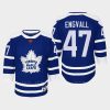 youth maple leafs pierre engvall blue 2022 special edition 2.0 replica retro jersey