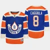 youth oilers drake caggiula royal 2023 nhl heritage classic premier player jersey