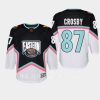 youth penguins sidney crosby black 2023 nhl all star eastern conference premier jersey