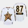 youth penguins sidney crosby white 2024 nhl all star game premier jersey