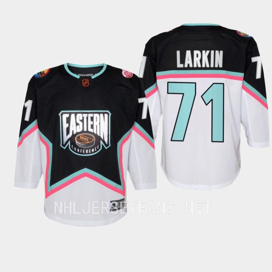 youth red wings dylan larkin black 2023 nhl all star eastern conference premier jersey