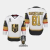 youth vgk jonathan marchessault white 2023 stanley cup champions away jersey