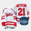 zac dalpe charlotte checkers white 2024 queen city outdoor classic ahl replica jersey